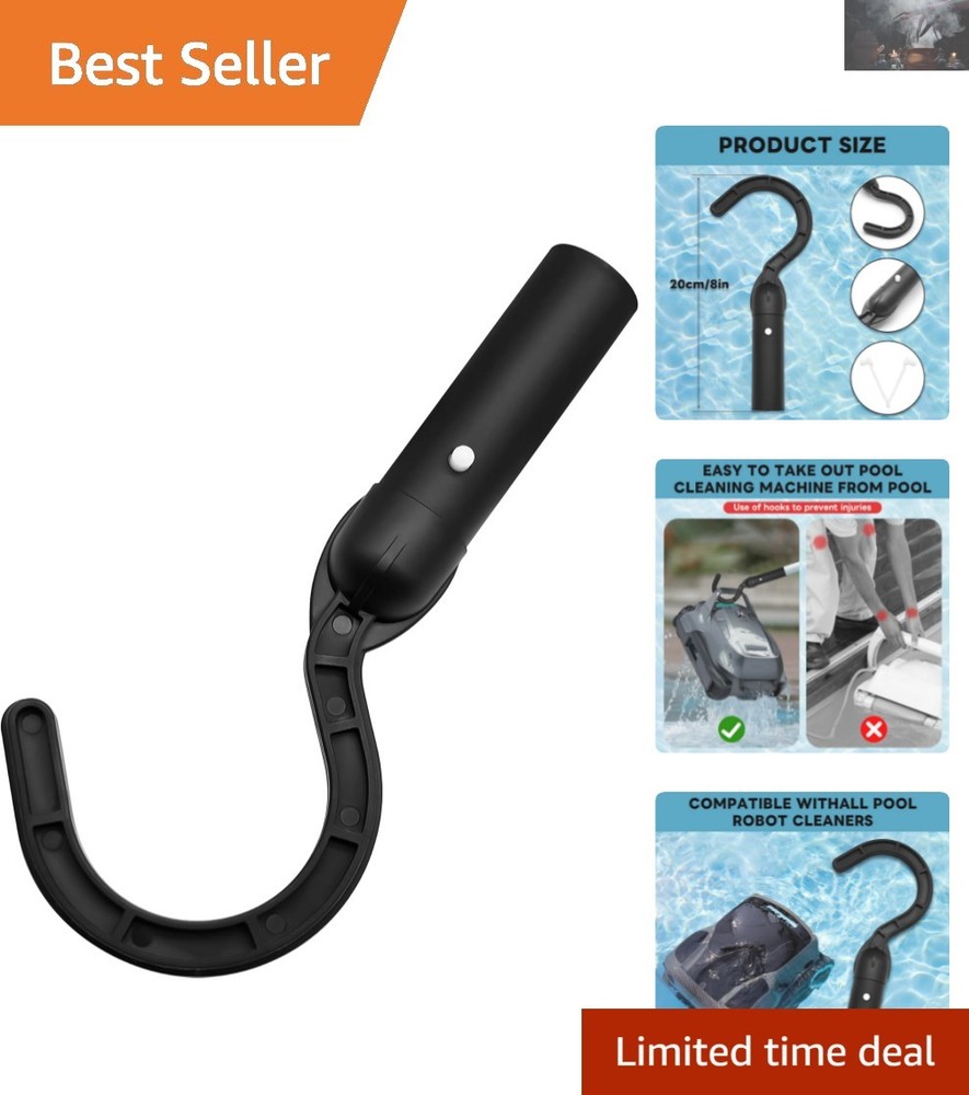 Easy Install Pool Cleaner Hook - Lightweight Design for Effortless Storage