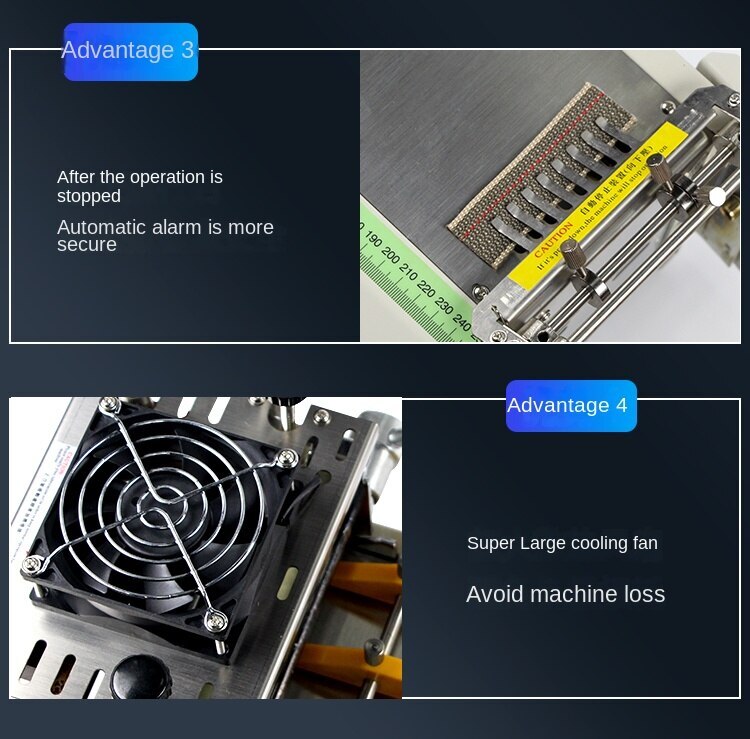 Automatic Tape Cutting Machine By Computer Hot and Cold Cutting Machine 988T