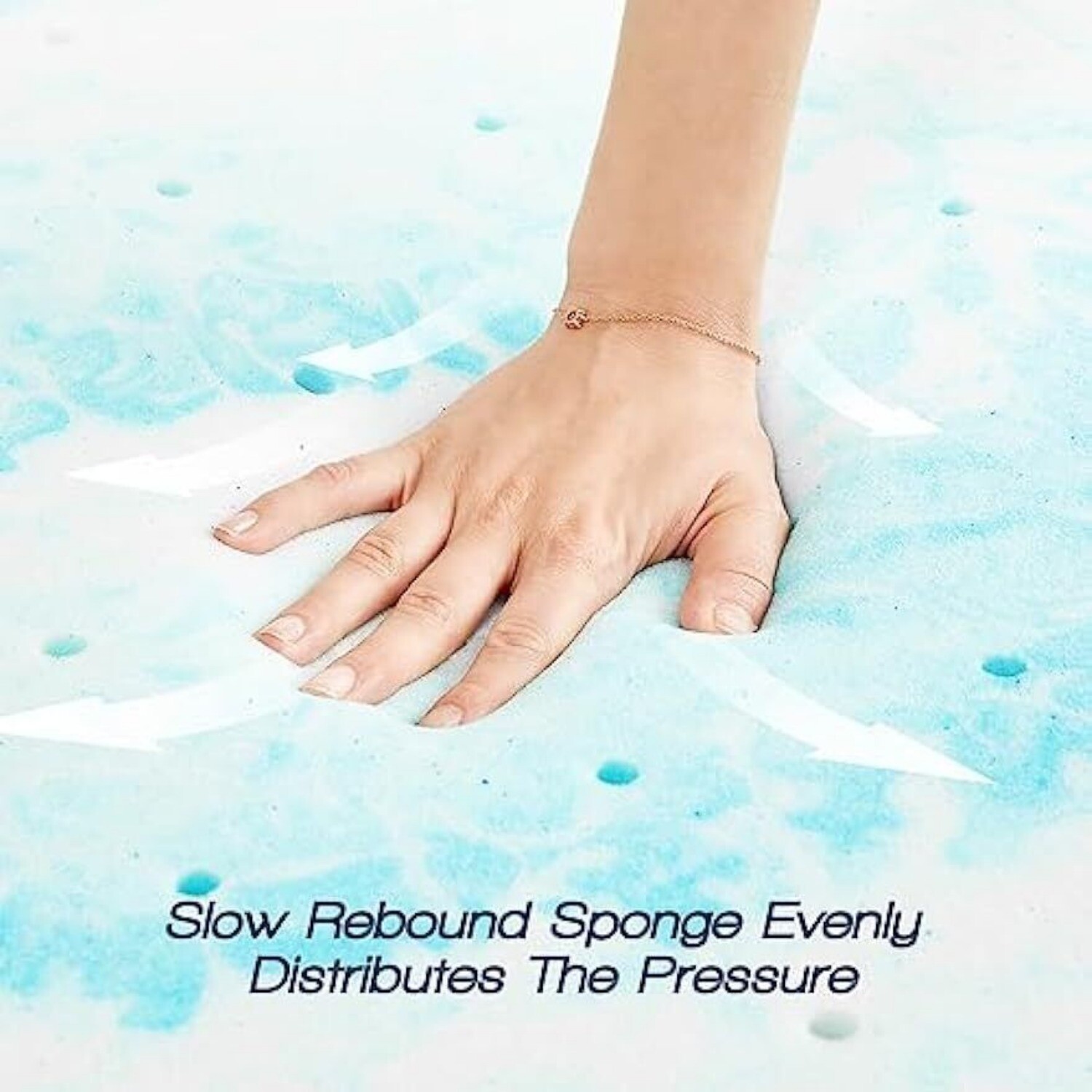 2" 3" Mattress Topper,Comfortable Memory Foam Bed Topper,Twin Full Queen Size