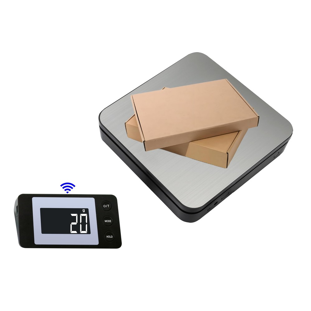 Shipping Scale 110 LB Digital Postage Scale Wireless LCD Display Postal Scale...