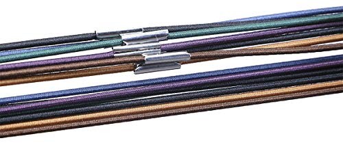 7 Random Color Notebook Elastic Spring Bands Connecting Insert Refill