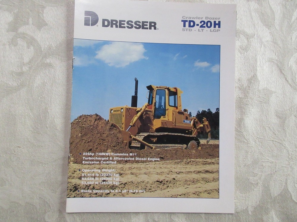 Dressta TD-20H Crawler Dozer Brochure 1999