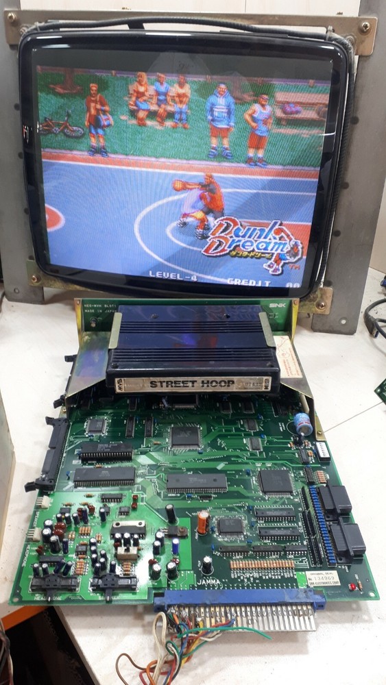 dunk dream neo geo data east pcb