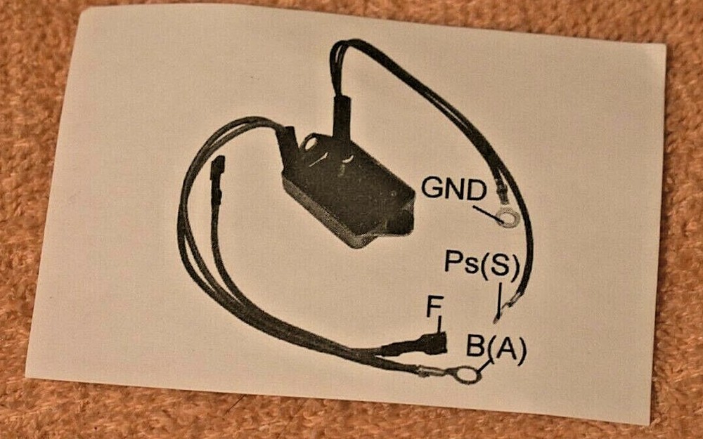 2 PK 12V CONVERSION REGULATOR 1 WIRE HOOKUP FOR CHRYSLER SQUARE BACK ALTERNATOR