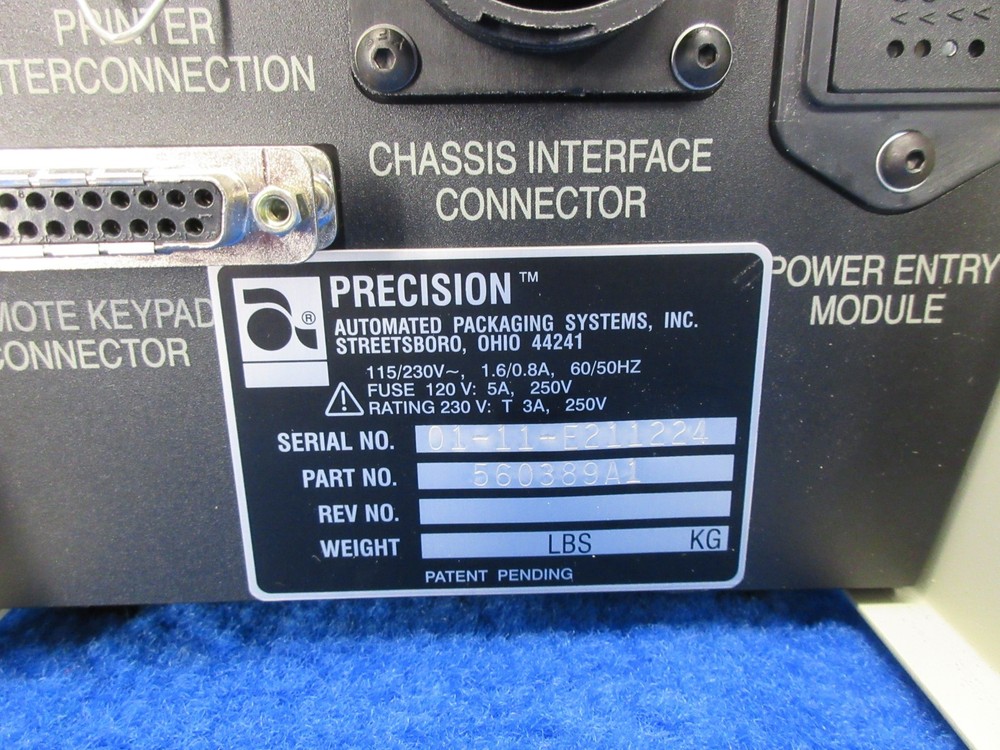 Automated Packaging Precision 560839A1 Printer Control Box