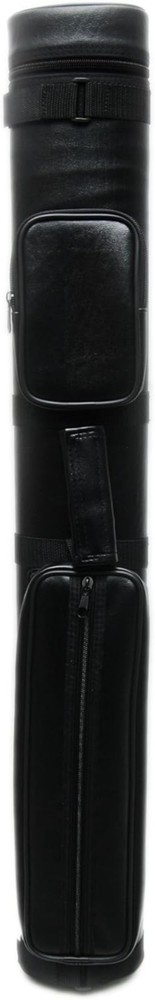Compact Hard Pool Cue Case with Secure Divider - Perfect for Billiards Lovers