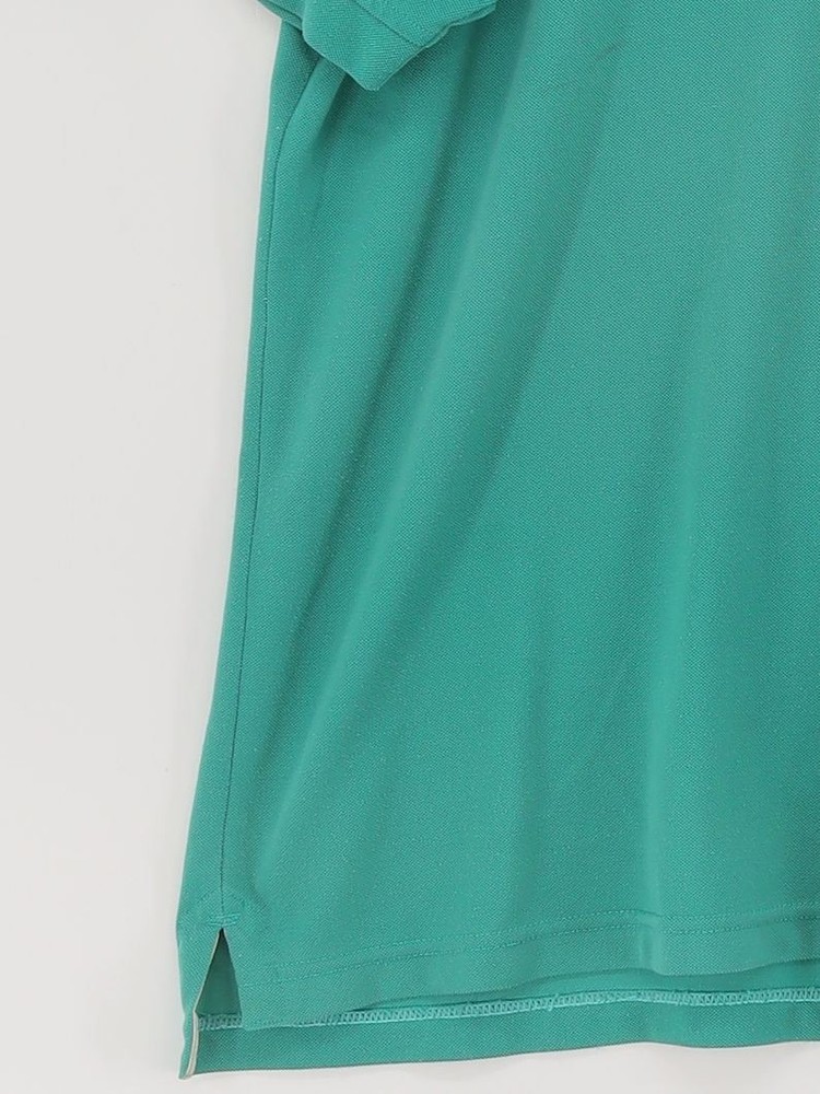 Rohan Men's Polo L Green 100% Polyester Collared Basic