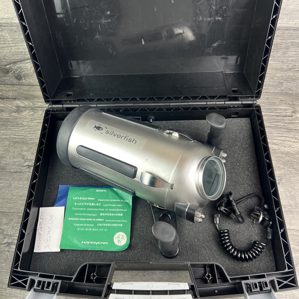 SILVERFISH Underwater P-VERSION CAMCORDER 160m Untested Looks New