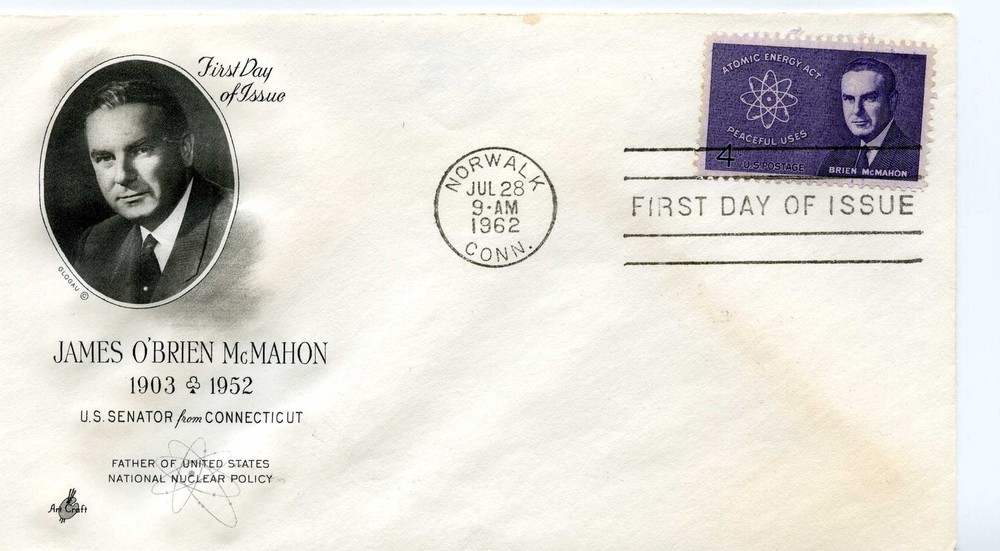 1200 Brien McMahon ArtCraft FDC