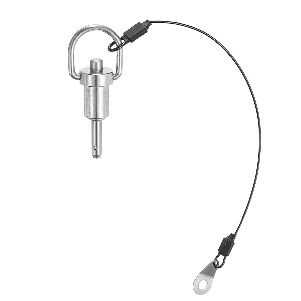 Ball Locking Pins with Button Handle, 5mm x 10mm Push-Button Quick Release Pin