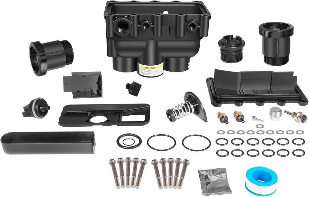 Lightweight Manifold Replacement Kit for Efficient Pool & Spa Heating - 6.14 lbs