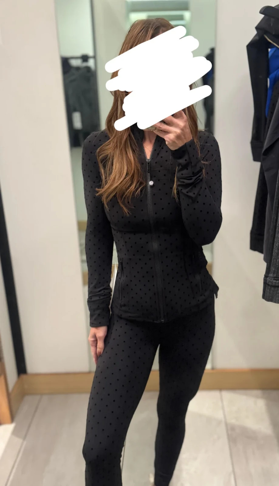 SHIPS TODAY~LULULEMON ALIGN HR PANT 28"~0~2~4~6~8~10~12~POLKA DOT FLOCKED~NWT