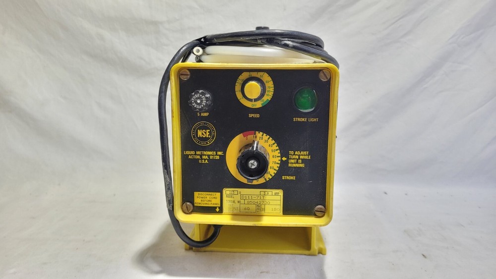 Liquid Metronics D111-71T Metering Pump