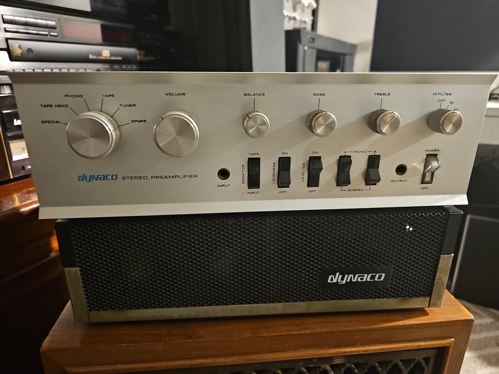 Dynaco Amplifier/Dynaco Preamplifier