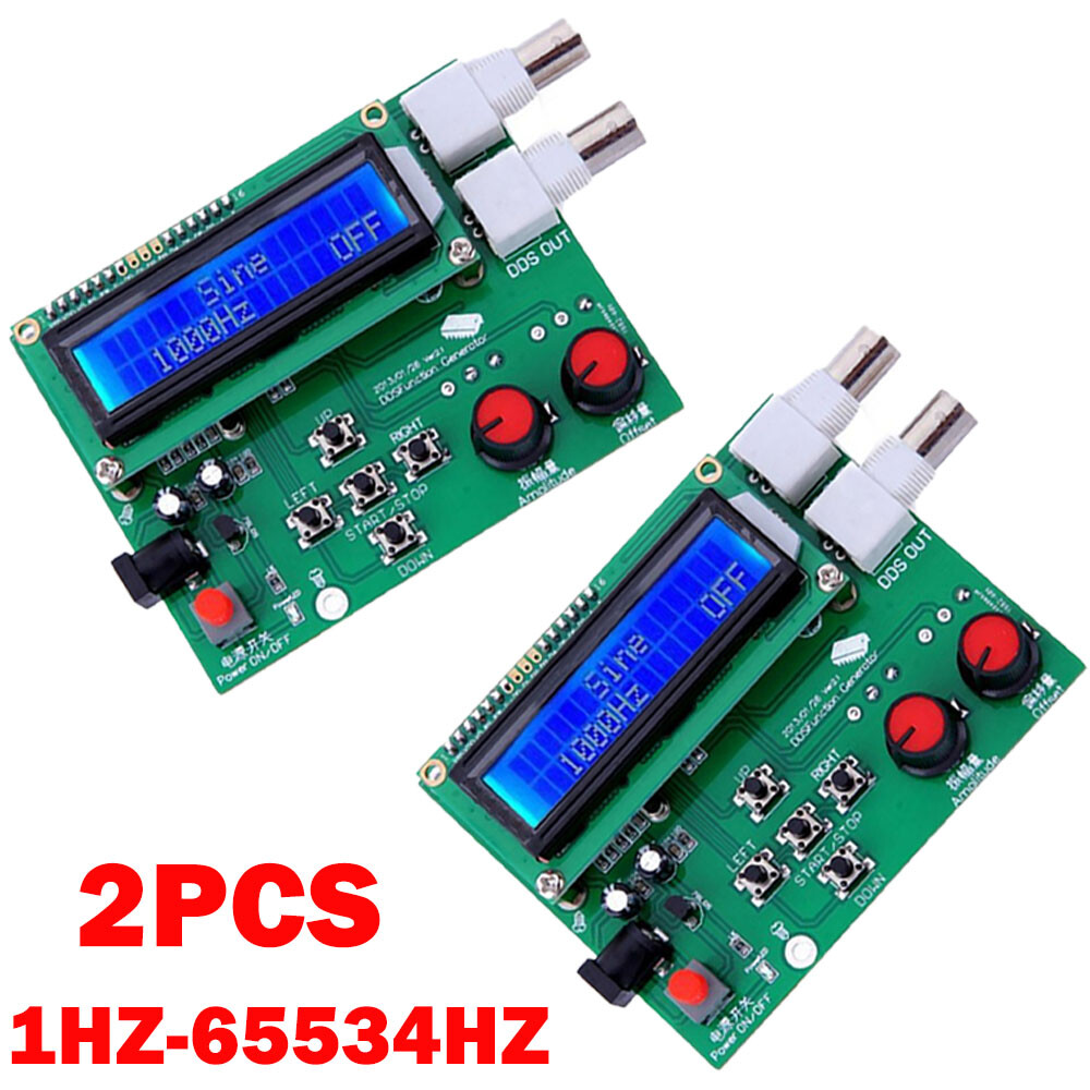 2x For DDS Function Signal Generator Module Sine Square Sawtooth Triangle Wave