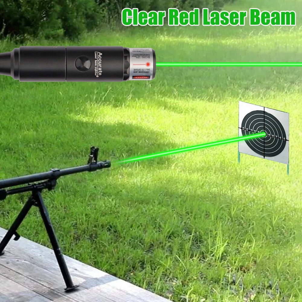 Professional Green Laser Bore Sight Kit Multiple Caliber Upgraded Bore Sighter