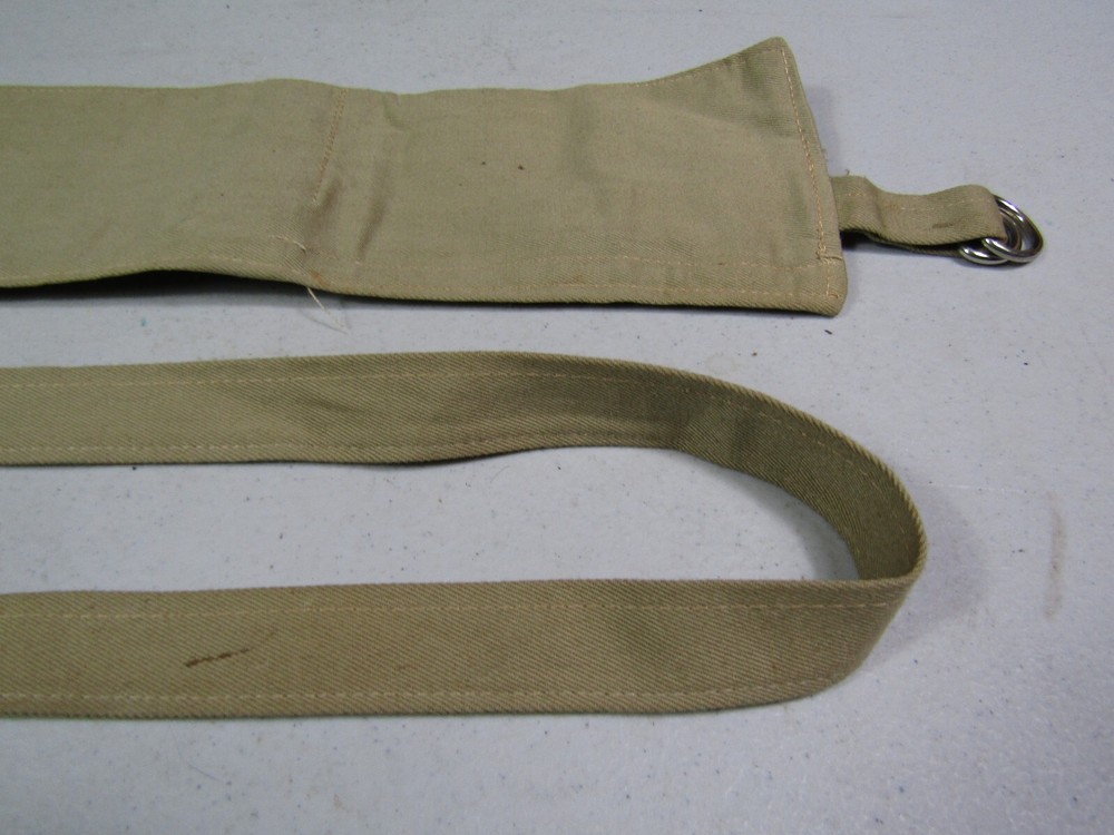 WWII US ARMY Moneybelt. Id'd to Officer.