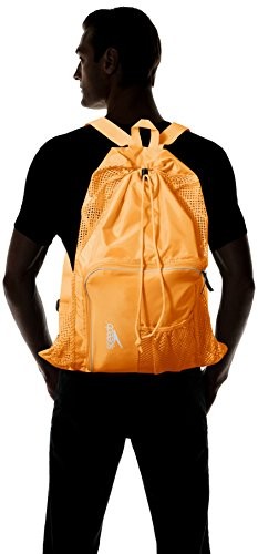 Speedo Ventilator Mesh Equipment Bag Bright Marigold Quick Drying Durable Design