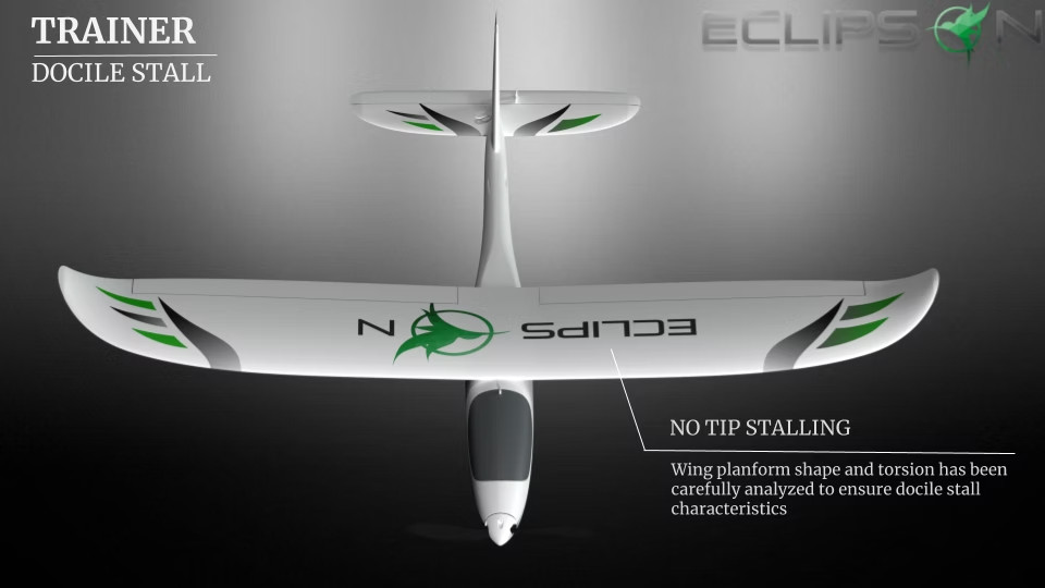 The Ravens Forge Eclipson Model A 3D Printed PLA RC Airplane Kit