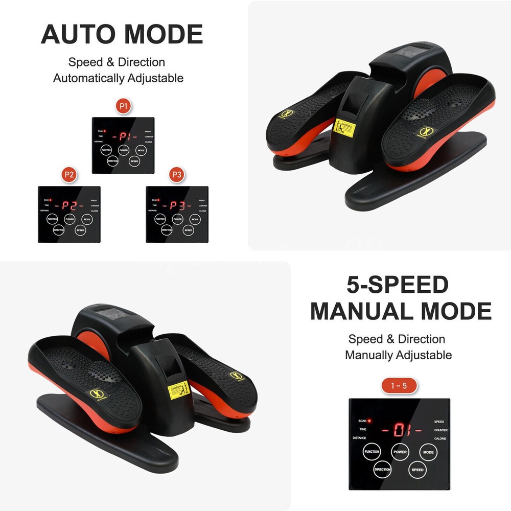 Ellipse Leg Exercise While Sitting Pedal Exerciser Under Desk Elliptical Machine