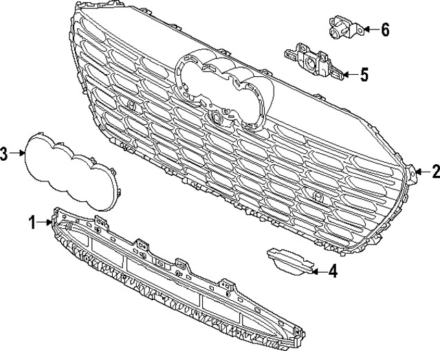 Genuine Audi Mount 4KE-853-231-A