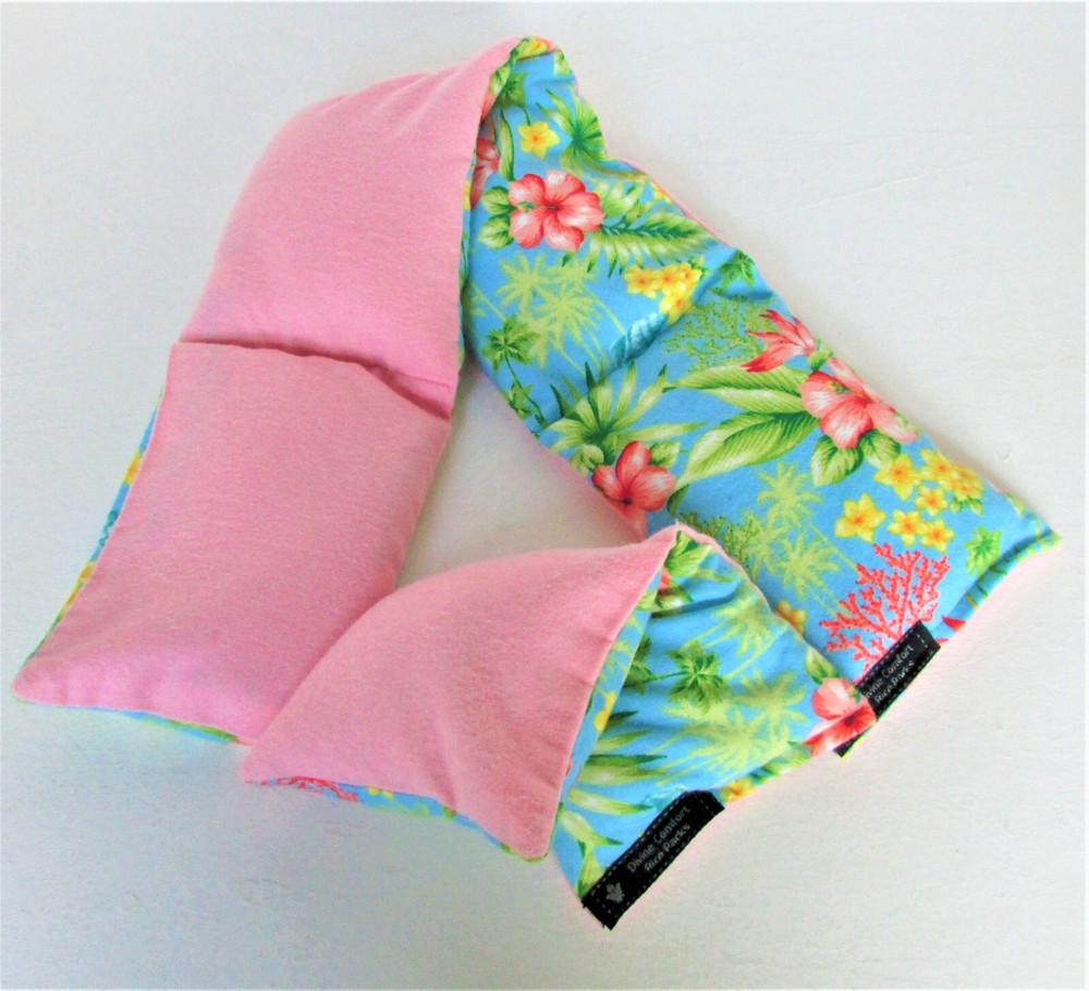 microwave rice heating pad set for neck/eyes