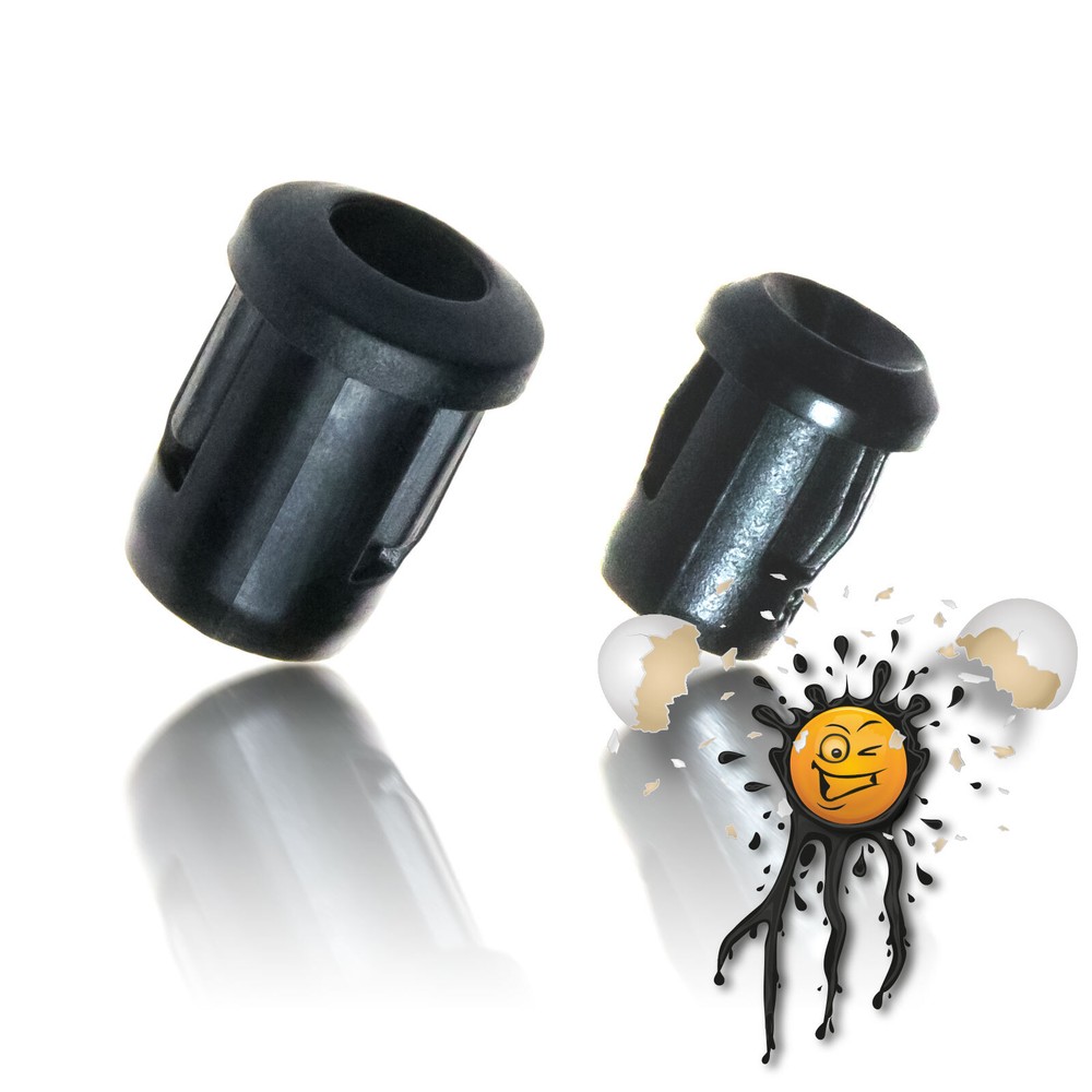 6pcs LED Light Emitting Diode Socket Holder 3mm 5mm Socket Plastic Mounting