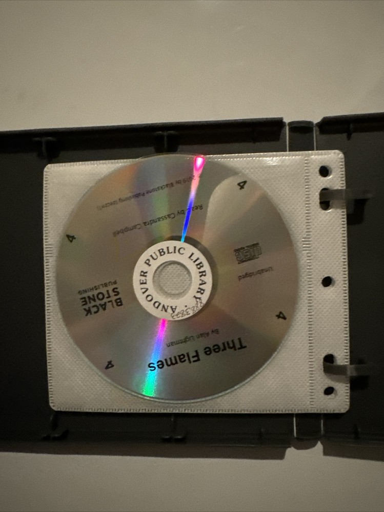 Three Flames, CD/Spoken Word by Lightman, Alan; Campbell, Cassandra (NRT), Li...