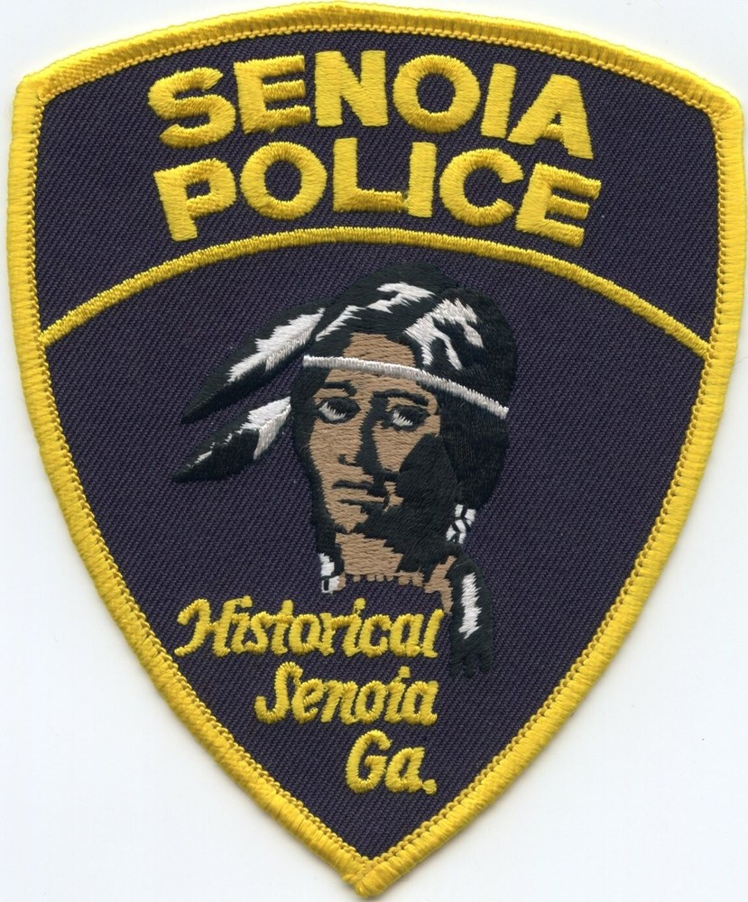 SENOIA GEORGIA Indian POLICE PATCH