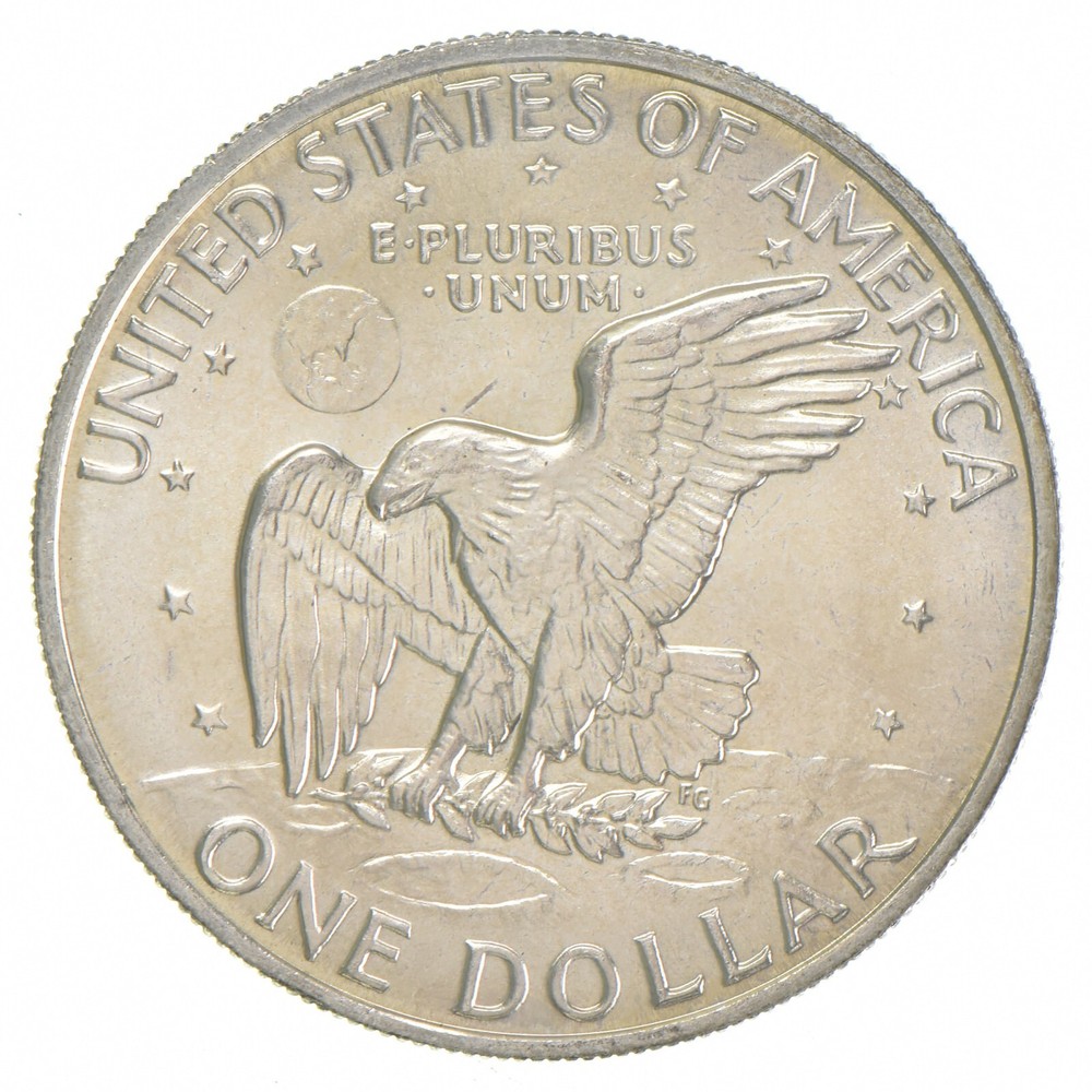 SPECIALLY MINTED 1972-S Eisenhower Dollar 40% SILVER - BU Unc MS
