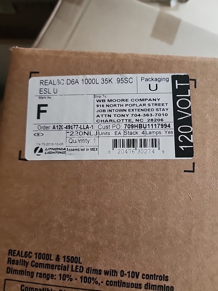 Lithonia LED Real6C 1000L Dimmable Can Light