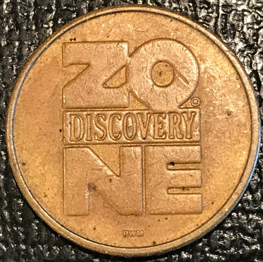 DISCOVER ZONE GAME TOKEN-DEC166