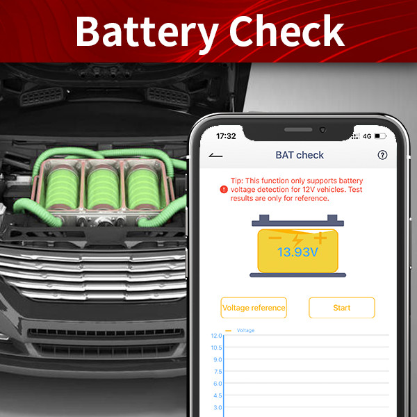 ANCEL All System OBD2 Scanner EPB TPS Oil Car Code Reader for VW Android IOS