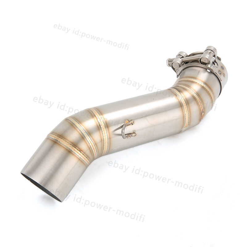 For Honda CBR500R CB500F 2016-2025 Connect 51MM Tips Motorcycle Exhaust Mid Pipe