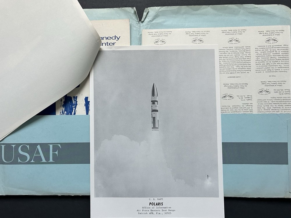 1966-1967 U.S. Air Force Systems Command Press Information Kit Folder Lot