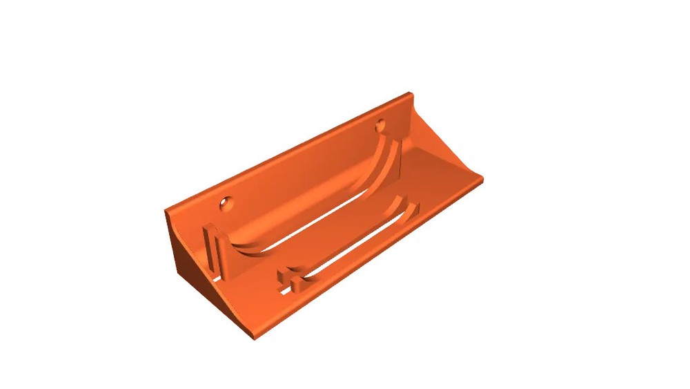 Milwaukee Square Wall Mount - 3D Printed