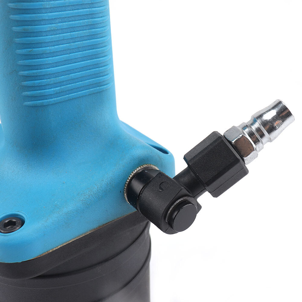 Air Rivets Nut Gun Tool Pneumatic Riveter Pull Setter, 1/8"-3/16" Riveting Range
