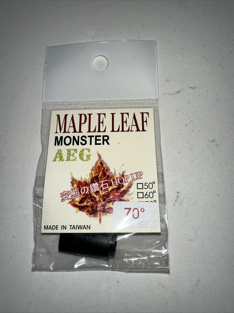 Maple Leaf Monster AEG 70 degrees