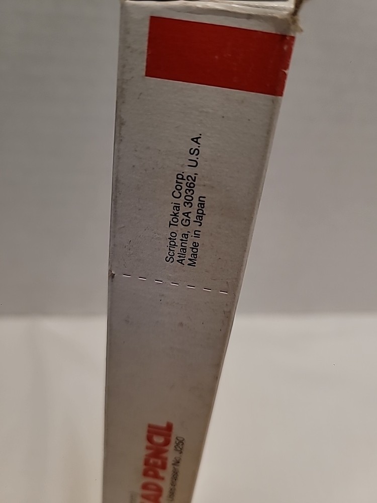 Scripto Refillable Pencil #2 Mechanical Pencils 0.7mm 8 Pencils 4 Erraser Box