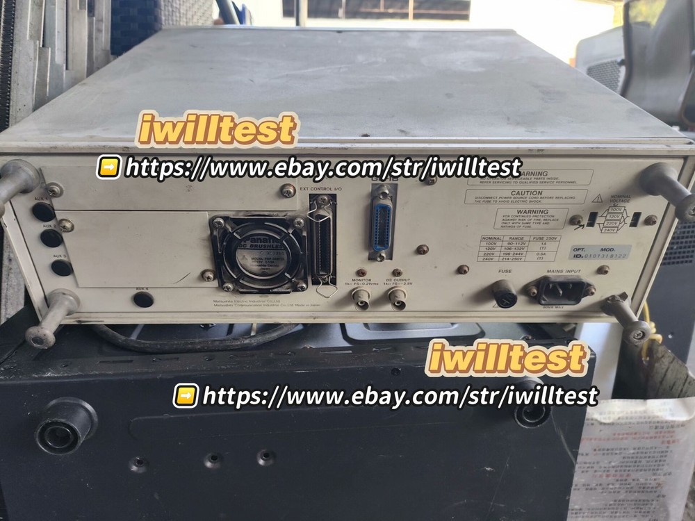 Panasonic VP-7723A Audio Analyzer VP7723A.. *IW