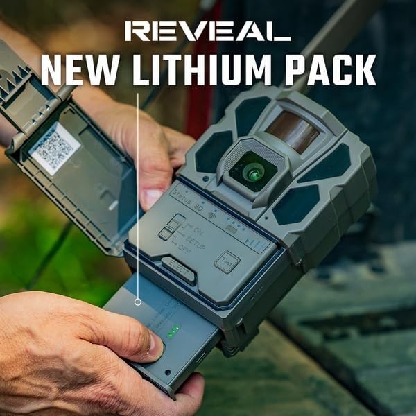 NEW Tactacam Reveal RV-LBAT-V2 Rechargeable Lithium V2 Cartridge Battery Pack