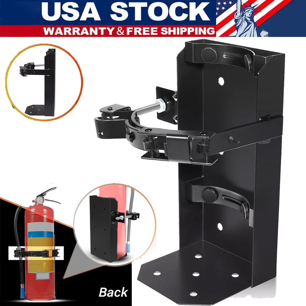 Fire Extinguisher Vehicle Bracket 809 Replace for 10lb Dry 5lb Co2 Amerex 809