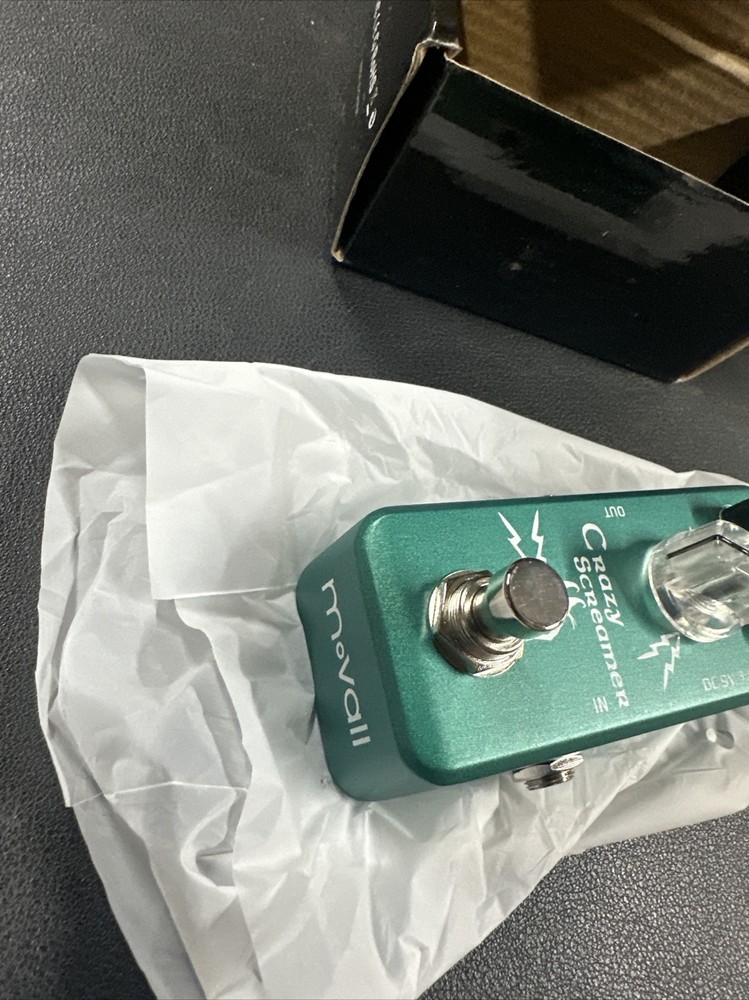 MP-315 Crazy Screamer Classical Overdrive Pedal Effect Hot/Warm Modes True