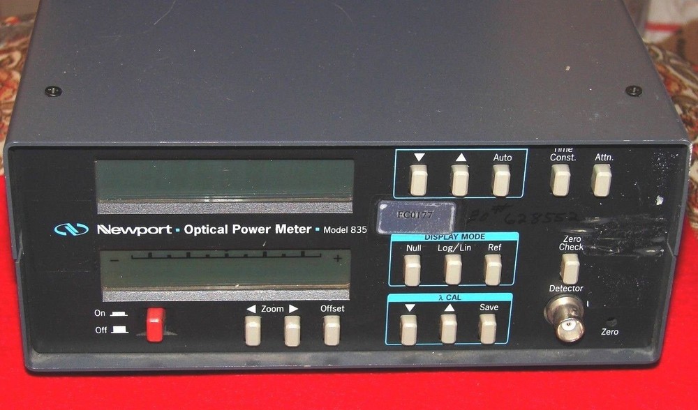 Newport Optical Power Meter: Model 835