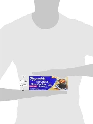 Small Slow Cooker Liners, Reynolds, 5 Bags