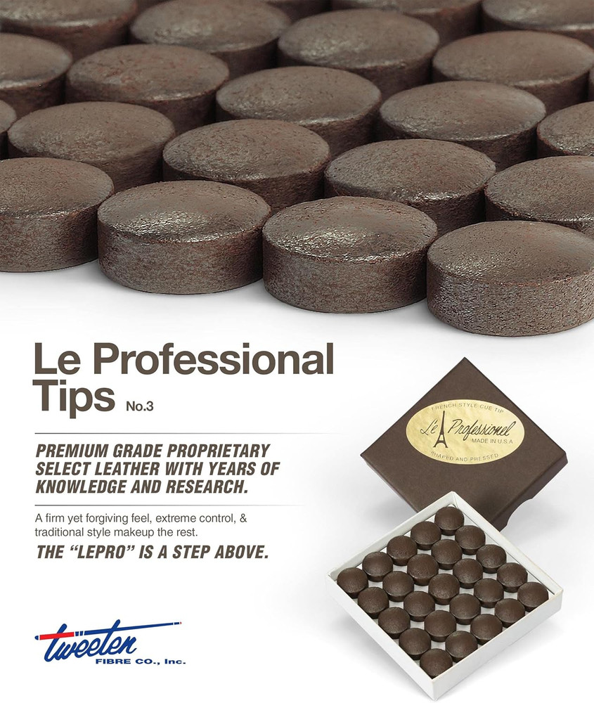 Le Pro Billiard Pool Cue Tips