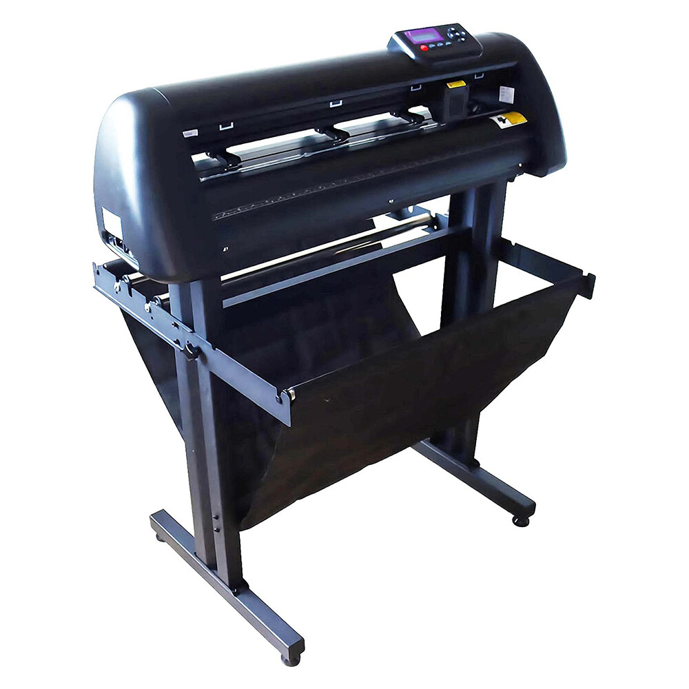 Vinyl Cutter Machine 24in Paper Feed Cutting Plotter with Auto Edge Inspection