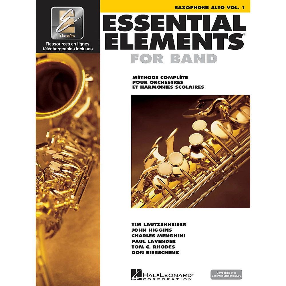 Essential Elements French Edition EE2000 Alto Essential Elements for Online