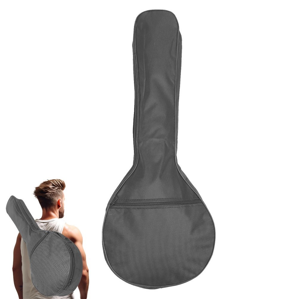 Bowl Back Mandolin Case Soft Strap Bag Musician Backpack Shoulder