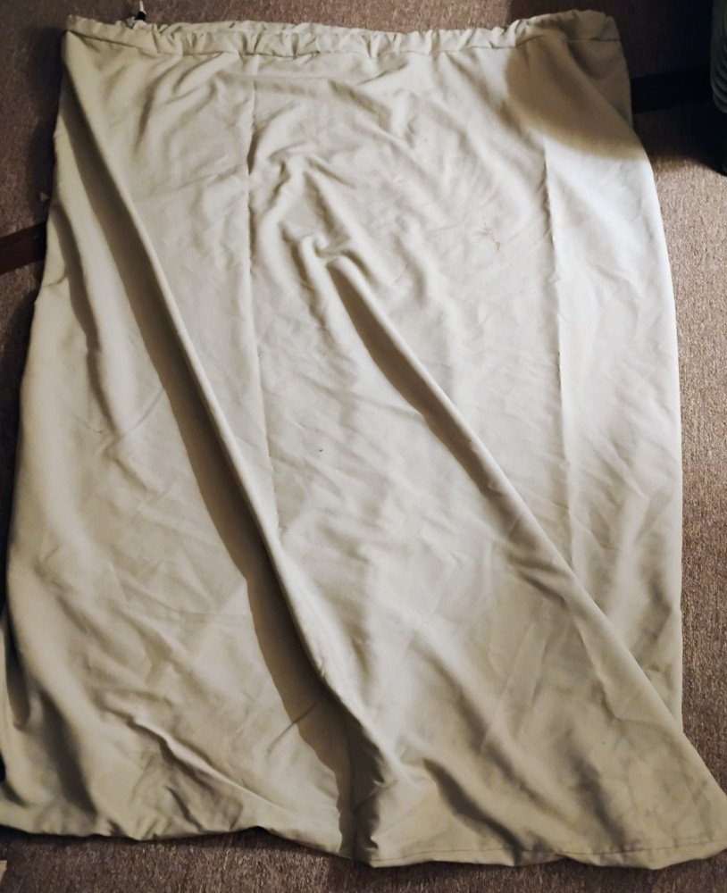 Vintage Jumbo Drawstring Laundry Bag 50"X38"